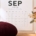 Calendrier de septembre 2026 et coussin de méditation, programme 2026-2027 du centre Pleine Présence Lyon